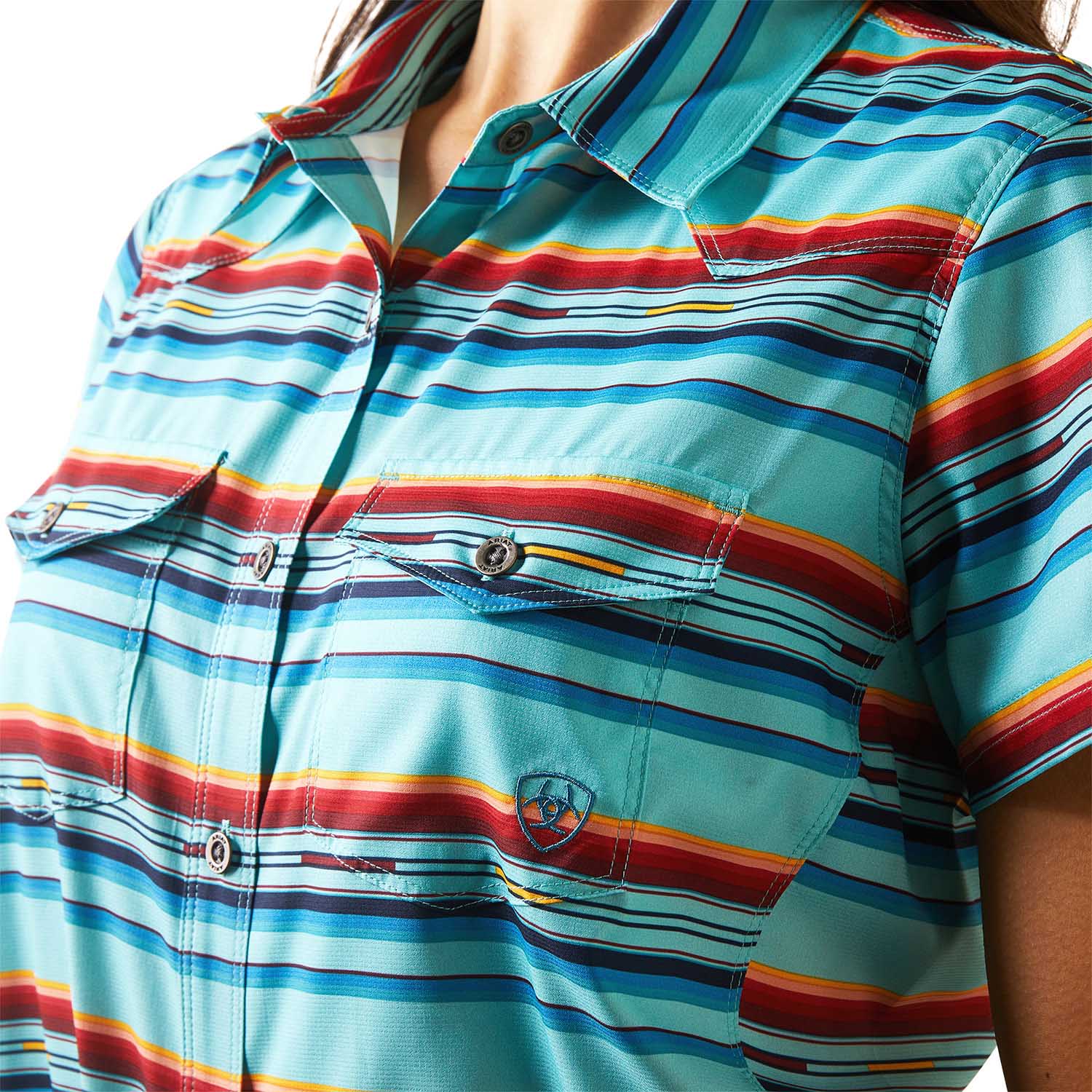 Ariat Western VenTek Short Sleeve Shirt - Healthber