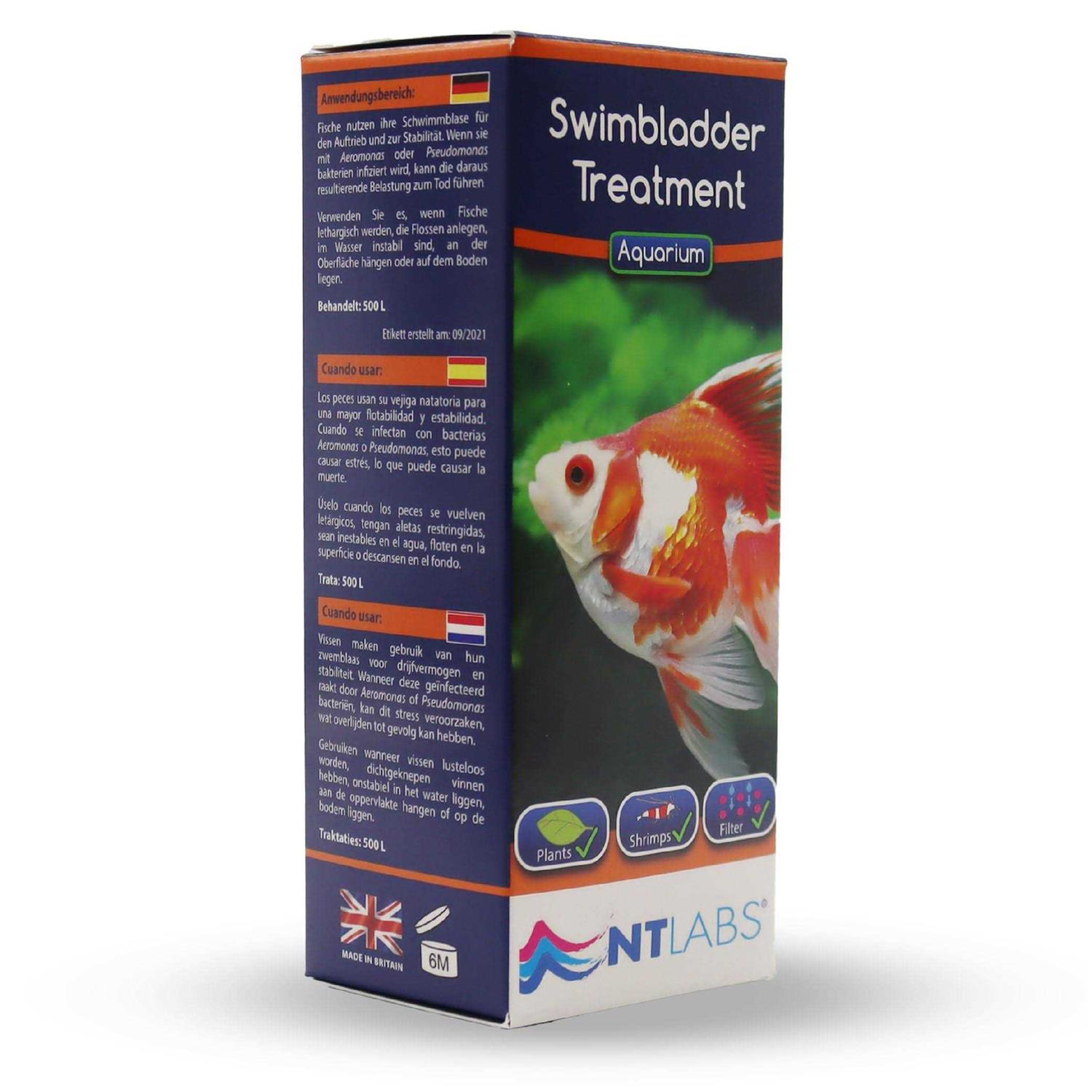 Ntlabs Swimbladder Contra problema vejiga 134 GR - Healthber