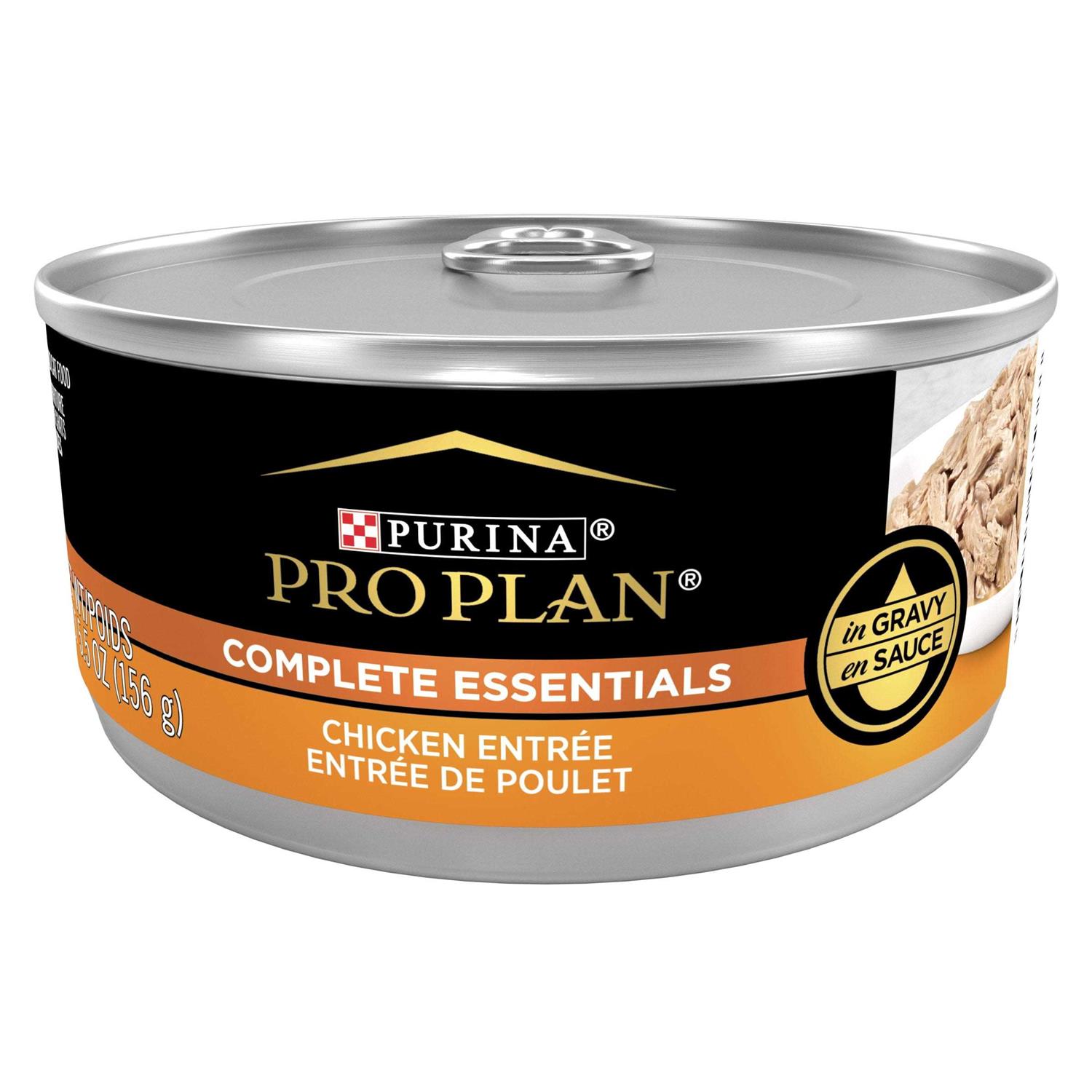 Purina Pro Plan Chicken Entree in Gravy Canned Cat Food - Healthber