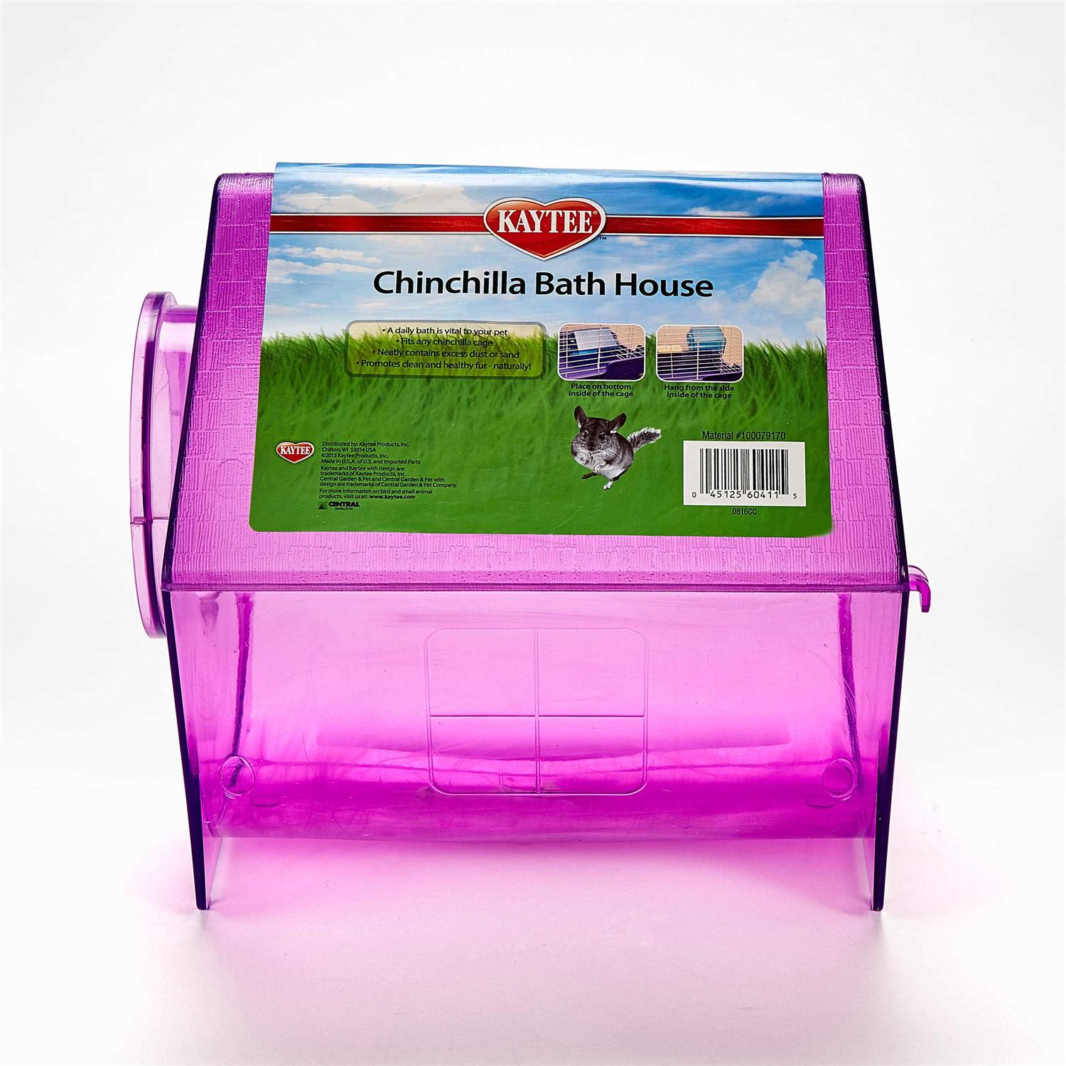 Kaytee Chinchilla Bath House - Healthber