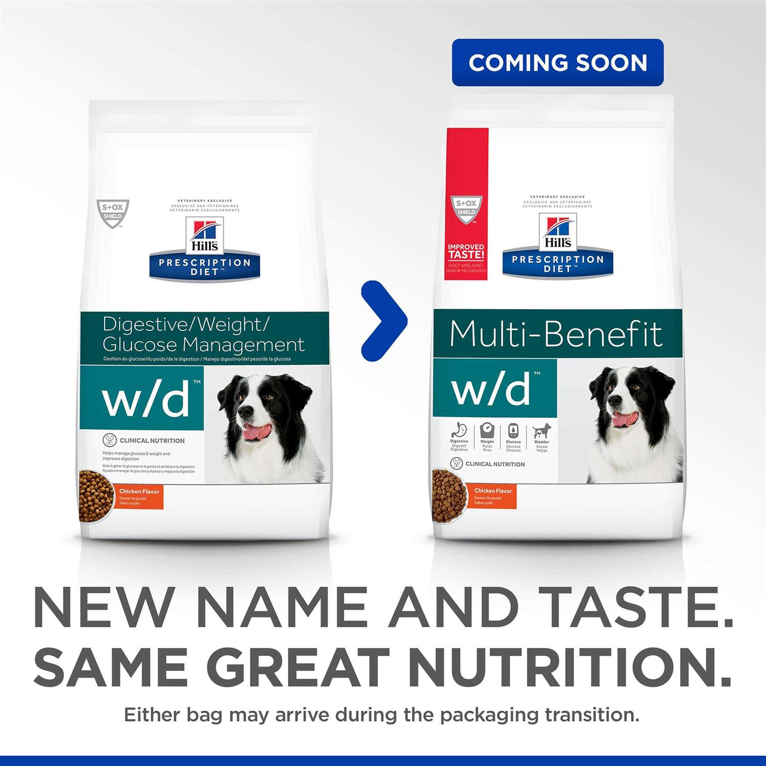 Hill’s Prescription Diet w/d Multi-Benefit Digestive/Weight/Glucose/Urinary Management Chicken Flavor Dry Dog Food - Healthber