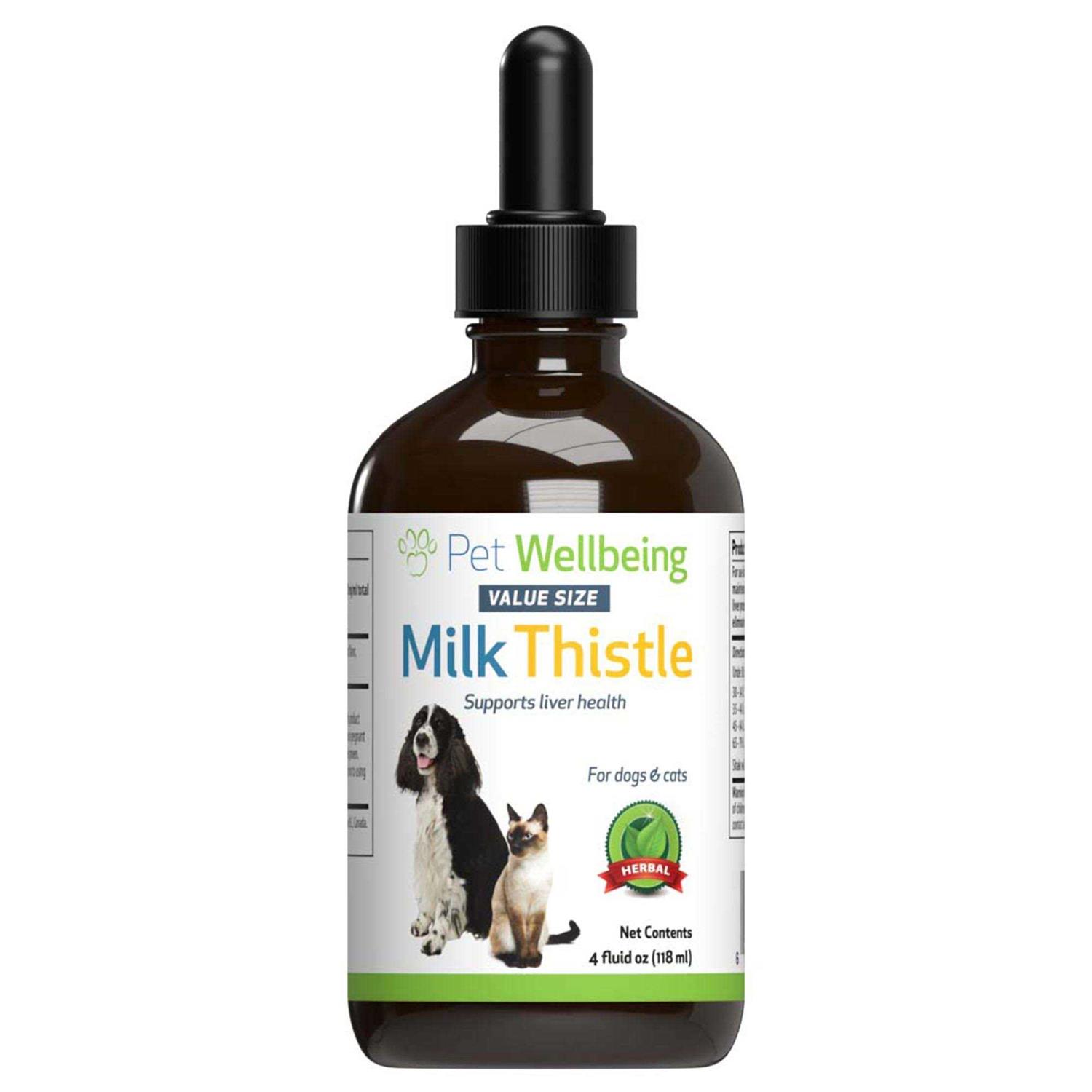Pet Wellbeing Milk Thistle for Dogs - Healthber