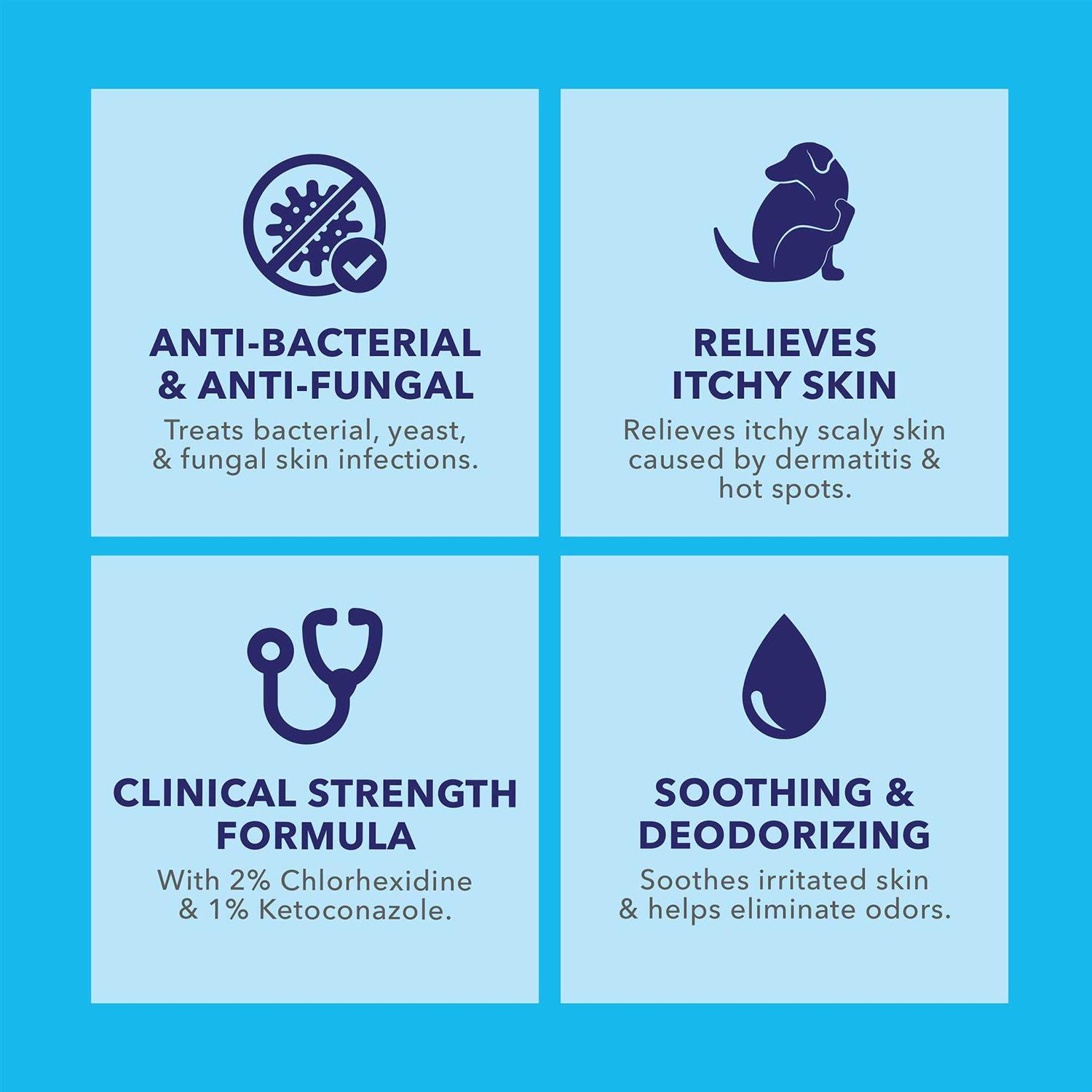Dermabliss Anti-Bacterial & Anti-Fungal Wipes - Healthber