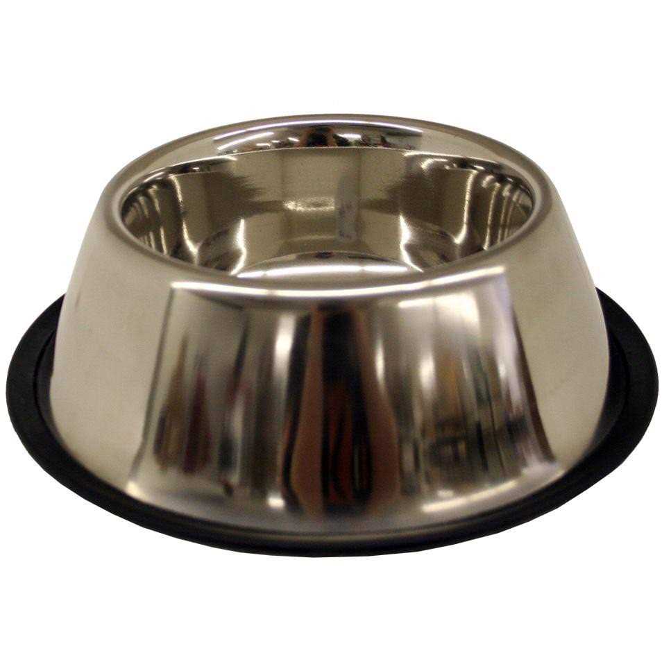 Indipets Stainless Steel No Tip Dish 32oz for Long Eared Dogs - Healthber