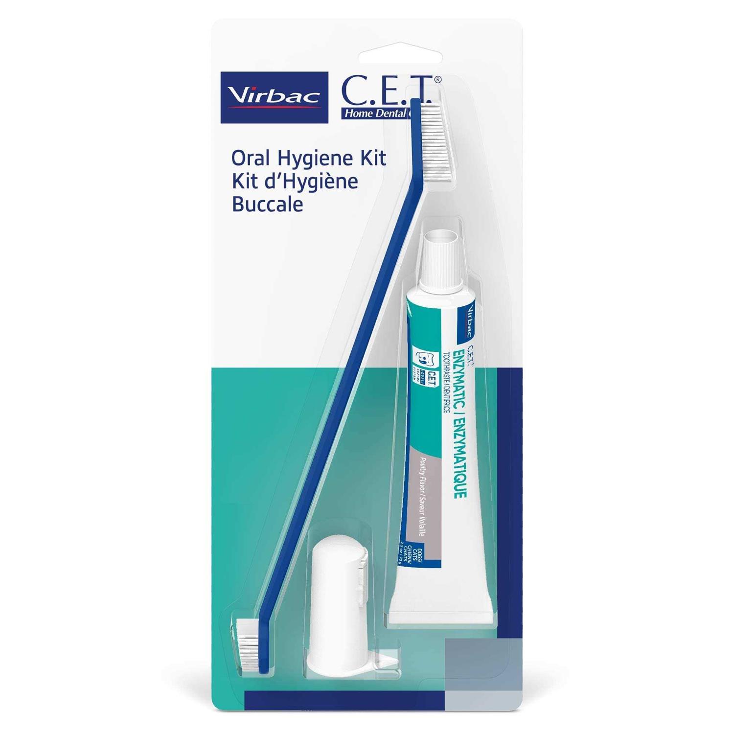 C.E.T. Oral Hygiene Kit for Dogs - Healthber