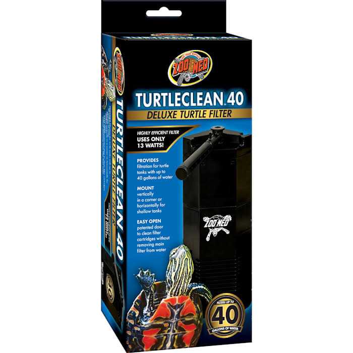 Zoo Med Turtle Clean 40 Deluxe Filter - Healthber
