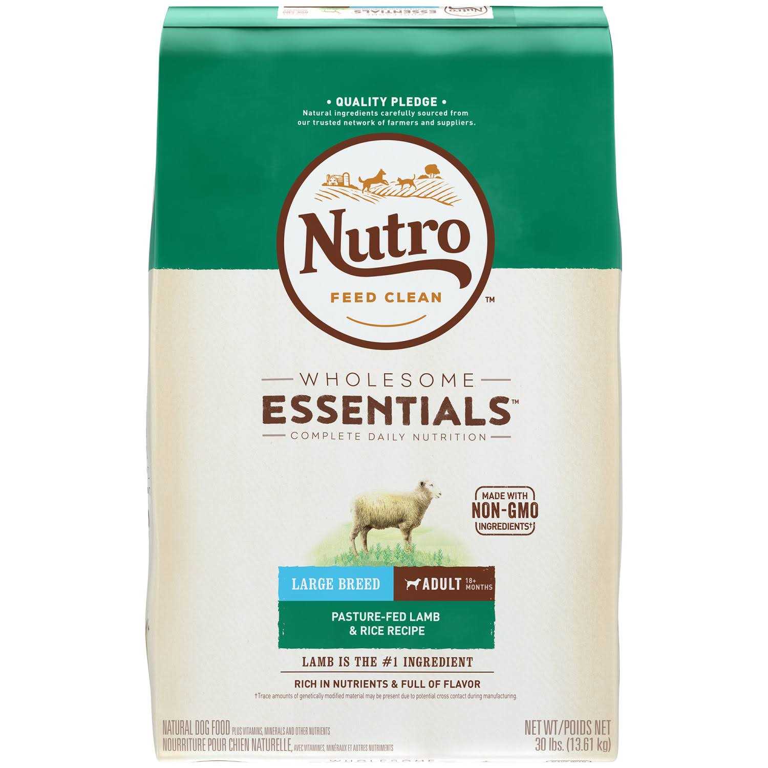NUTRO Adult Dog Food Lamb & Rice - Healthber