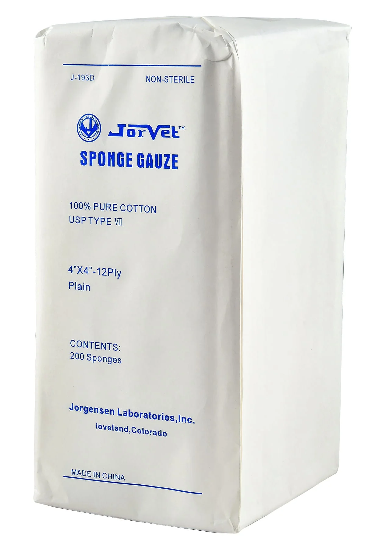 Gauze Dressing Sponges, 200 Pack - Healthber