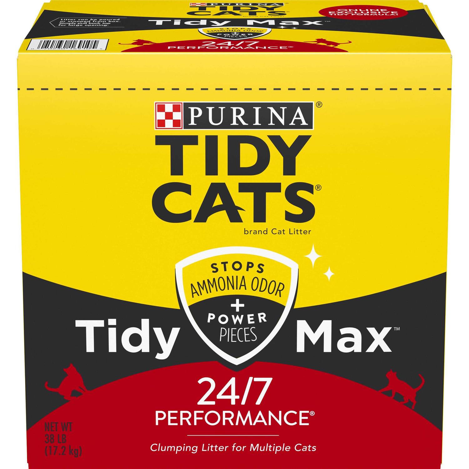 Tidy Cats Tidy Max Clumping Cat Litter 24/7 Performance - Healthber