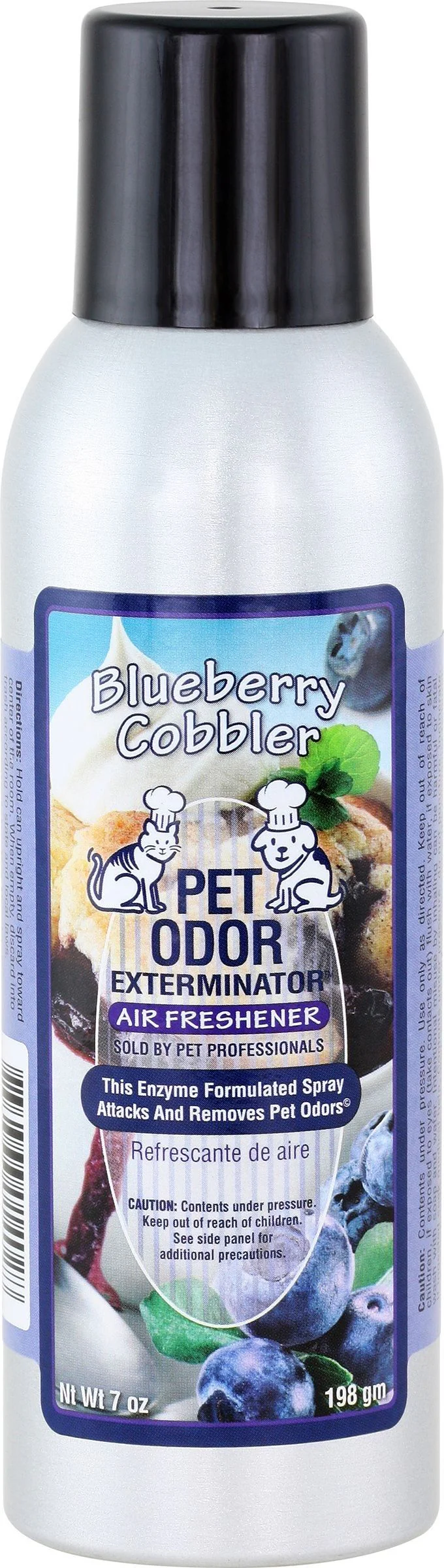 Pet Odor Exterminator Spray, Blueberry Cobbler, 7 oz - Healthber