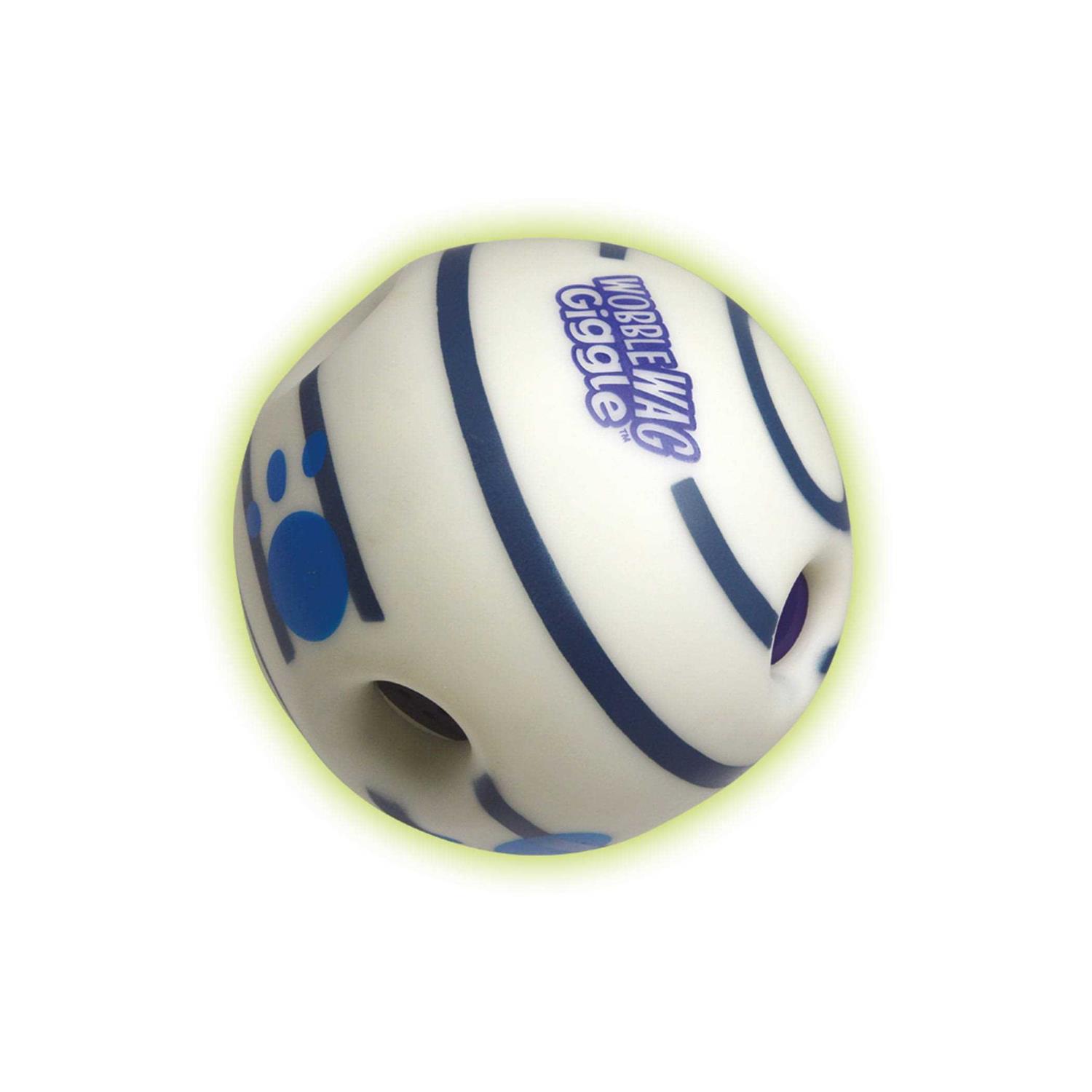 Pets Know Best Wobble Wag Giggle Glow in the Dark Interactive Dog Toy - Healthber