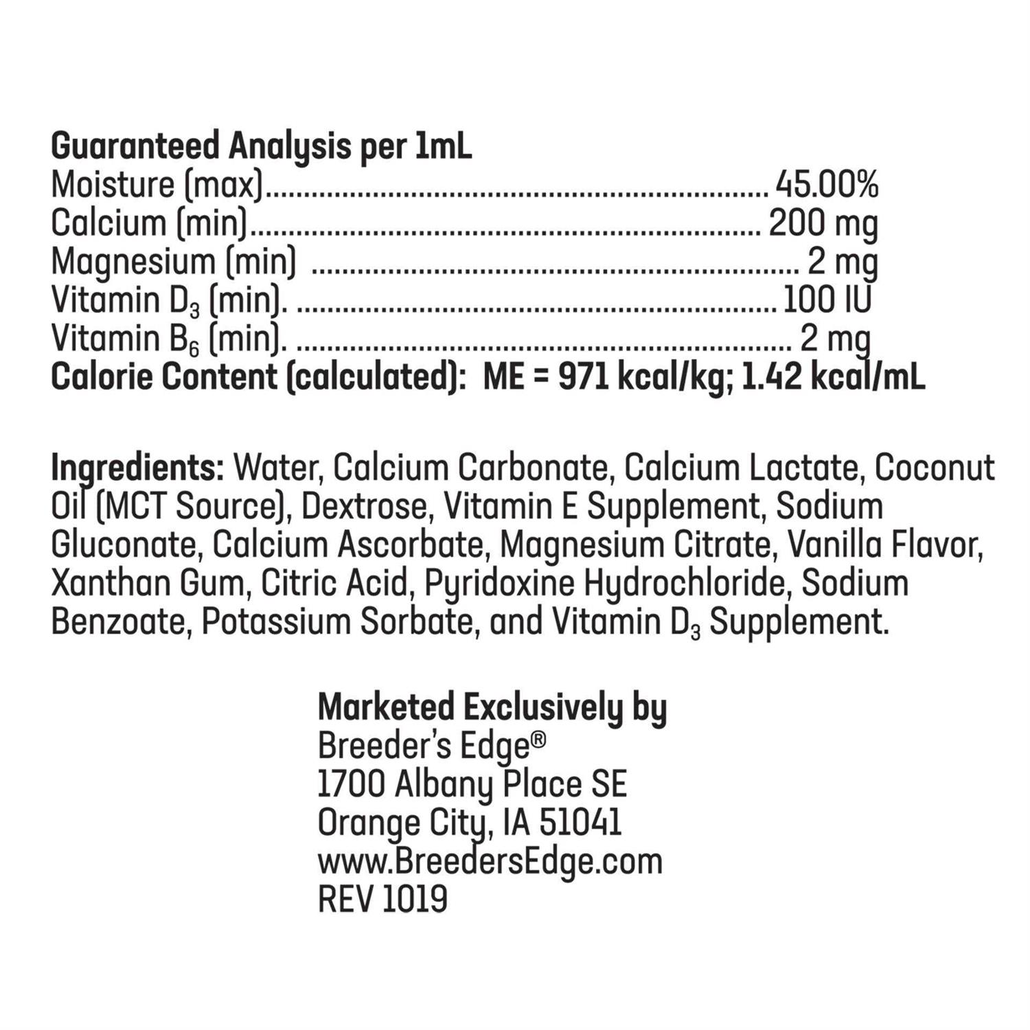 Revival Animal Health Breeder’s Edge Oral Cal Plus - Healthber