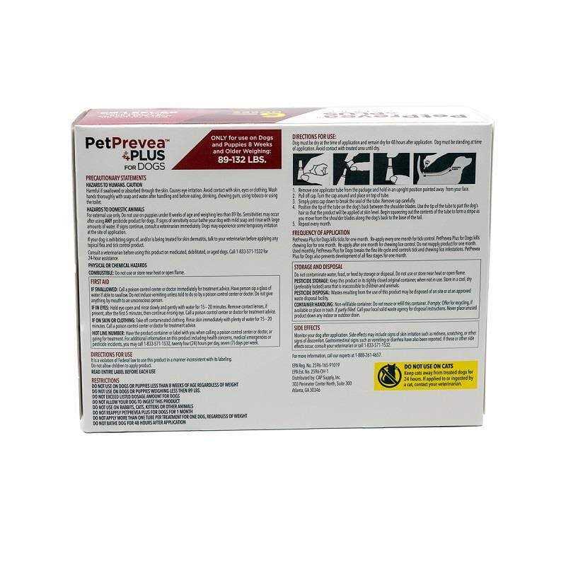 PetPrevea Plus Flea Tick for Dogs - Healthber