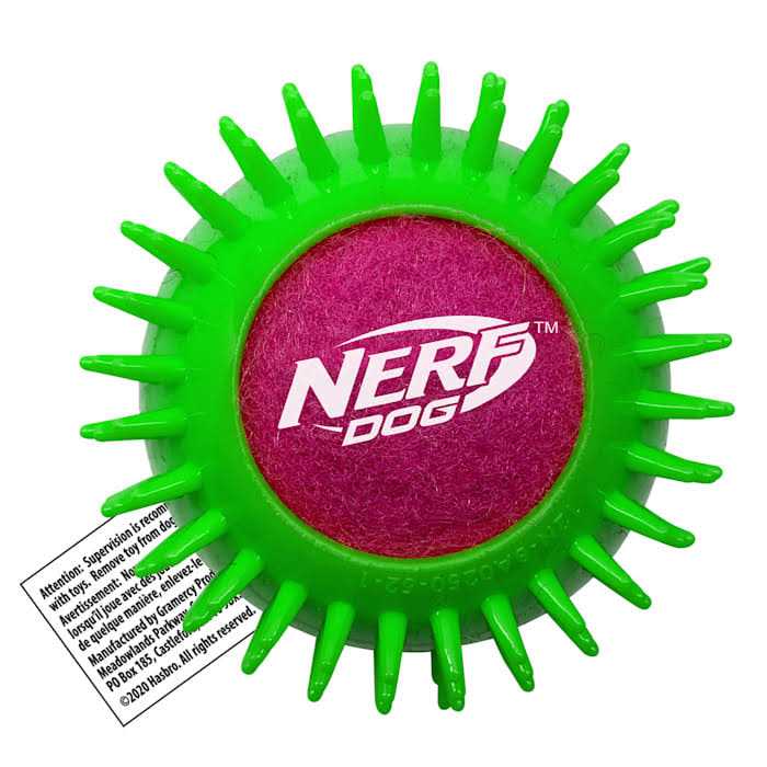 Nerf Squeak Tennis Armor Dog Toys - Healthber