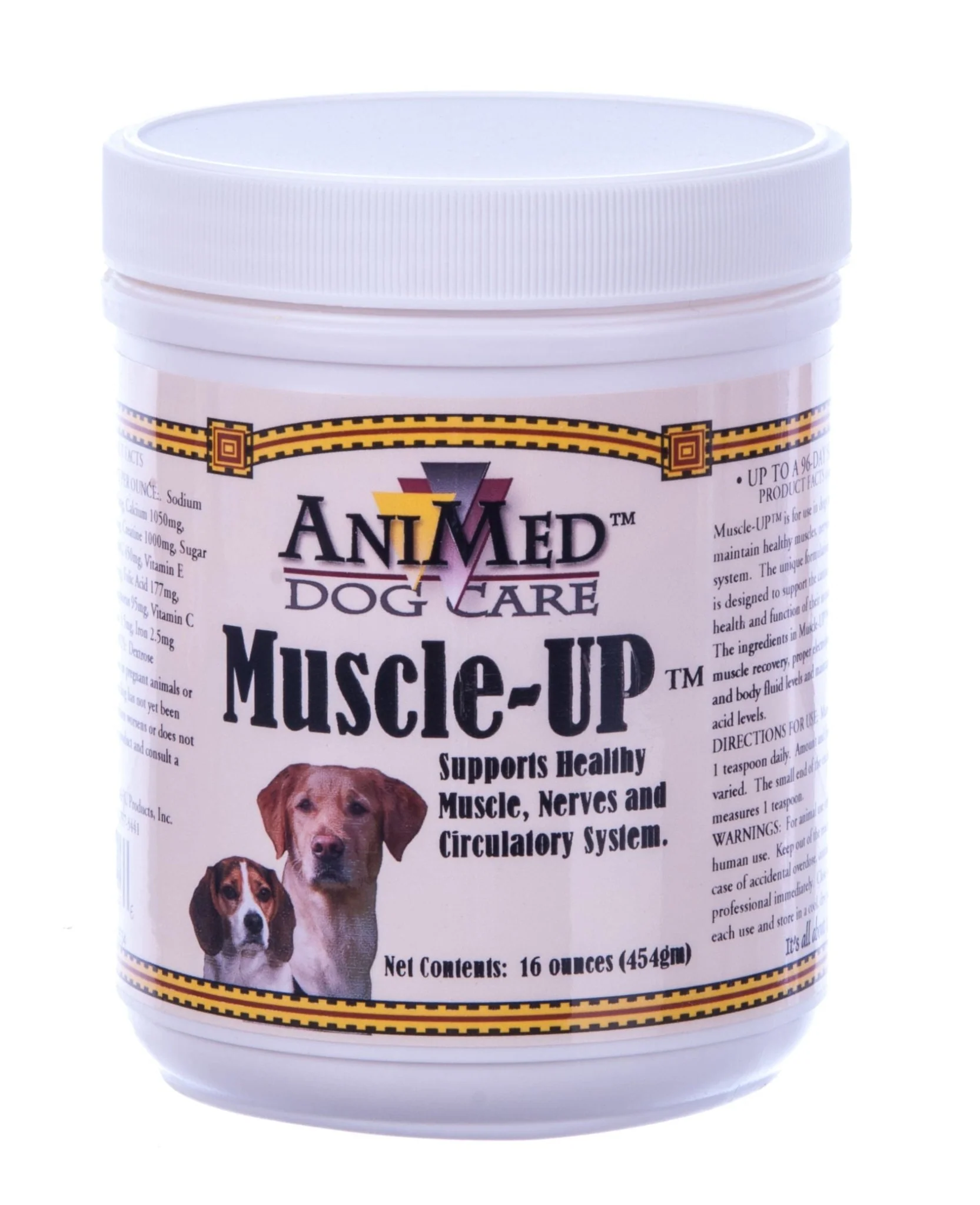 Muscle-UP Powder for Dogs, 16 oz - Healthber
