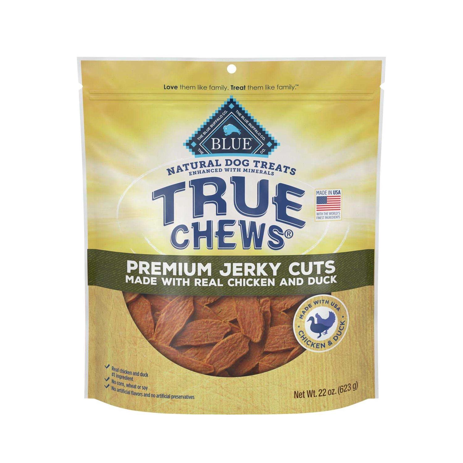 Blue Buffalo True Chews Premium Jerky Cuts Dog Treats - Healthber