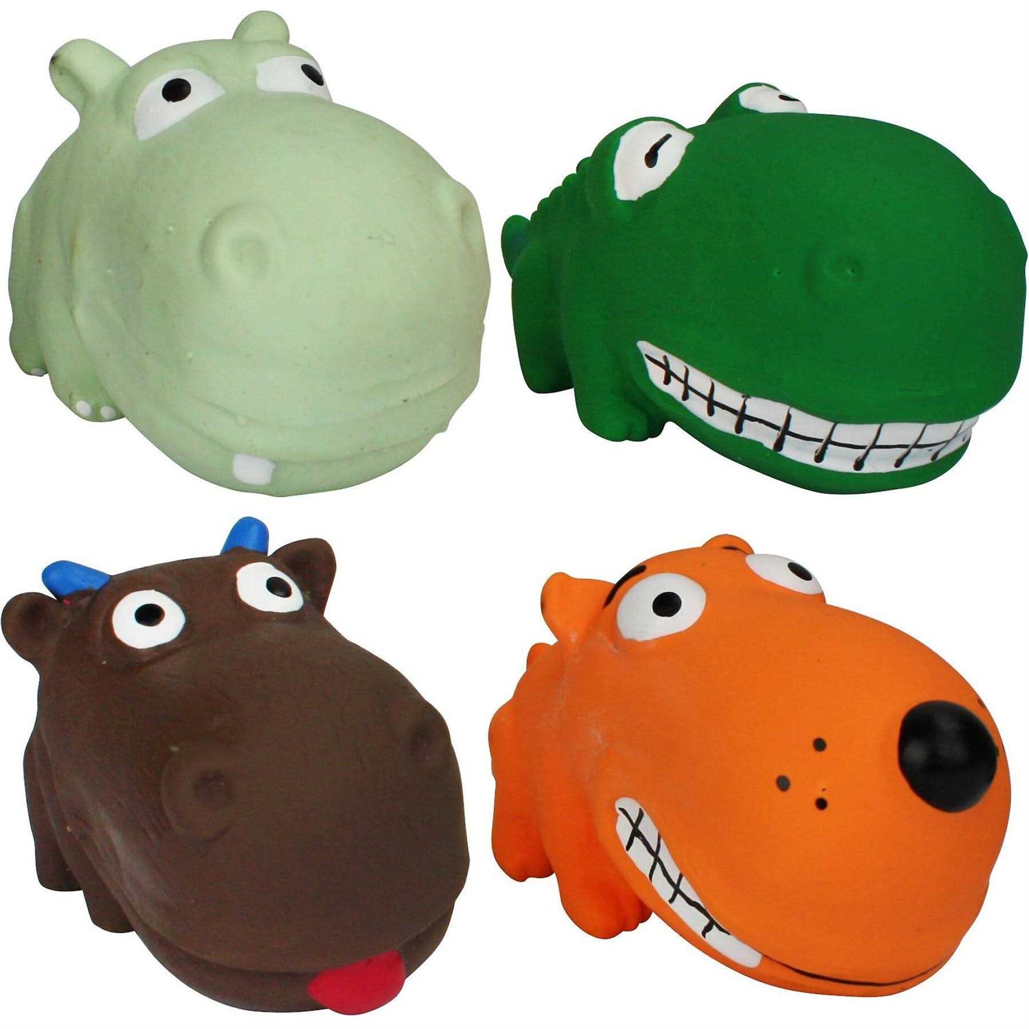 Multipet Mini Latex Animals Dog Toy - Healthber