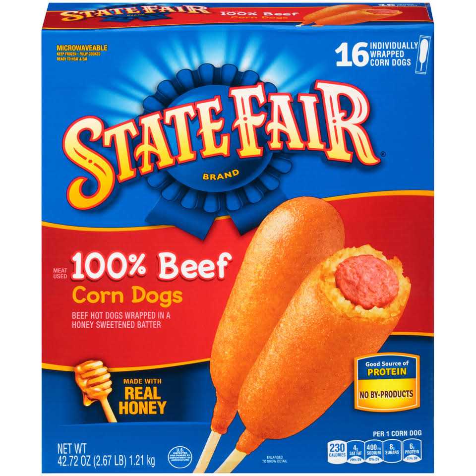 State Fair Corn Dogs - Healthber