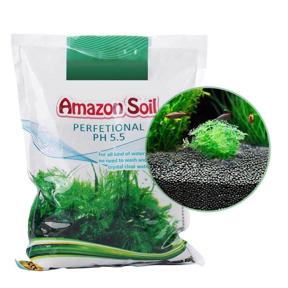 Zetiling 1000g Aquasoil Aqua Soil Aquarium Soil Aquarium Plant Soil Water Plant Soil Aqua Soil Substrate Simple to Use Fish Tank Bottom Water grass Seeds - Healthber