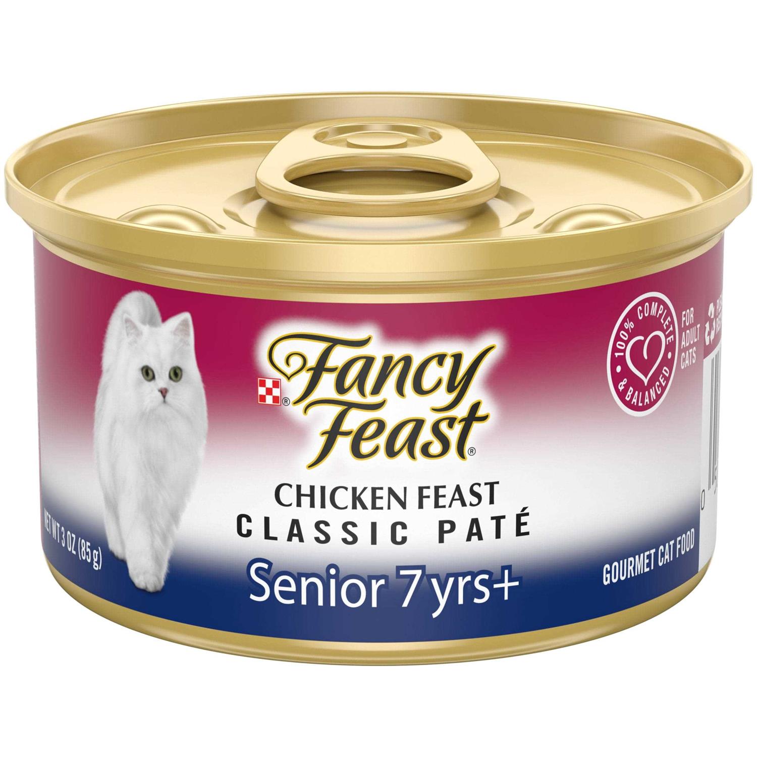 Fancy Feast Feast Senior Pate Cat Food - Healthber