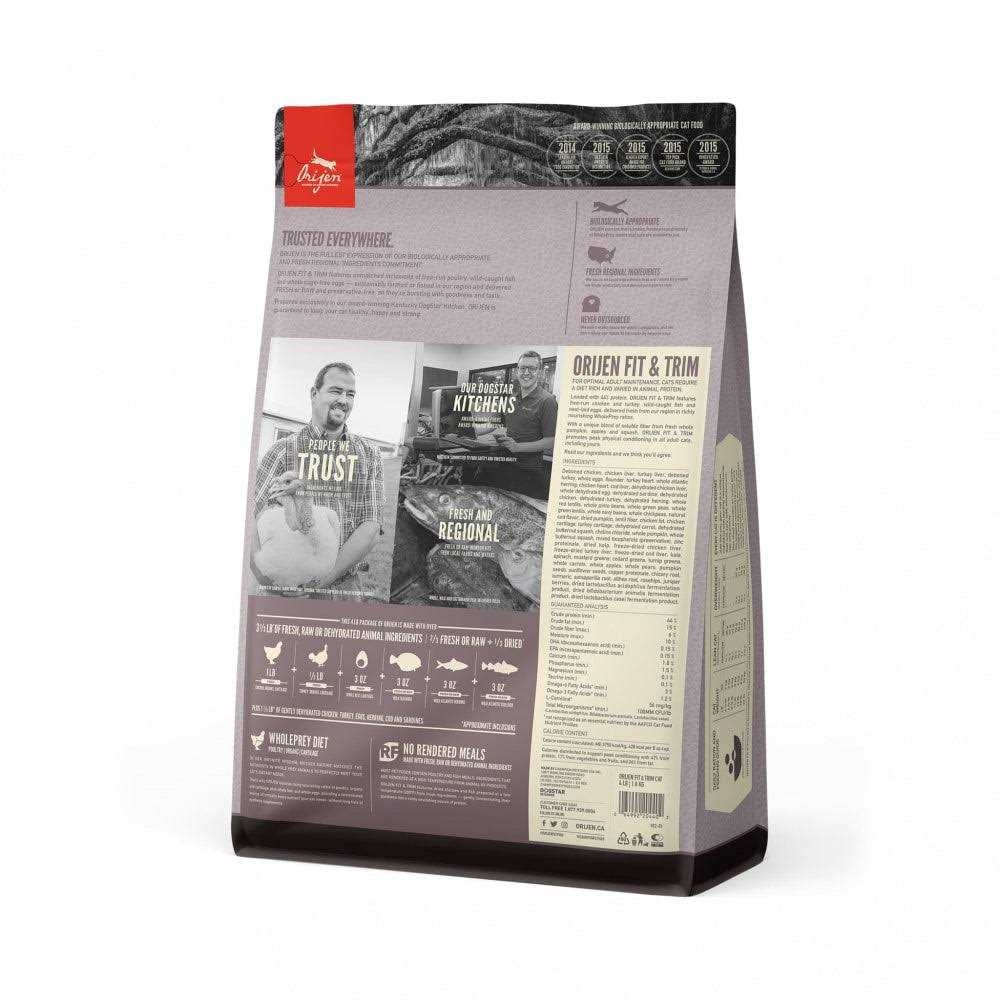 Orijen Fit Trim Cat Dry Food - Healthber