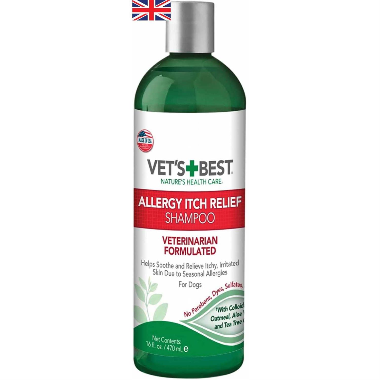 Vet’s Best Allergy Itch Relief Shampoo - Healthber