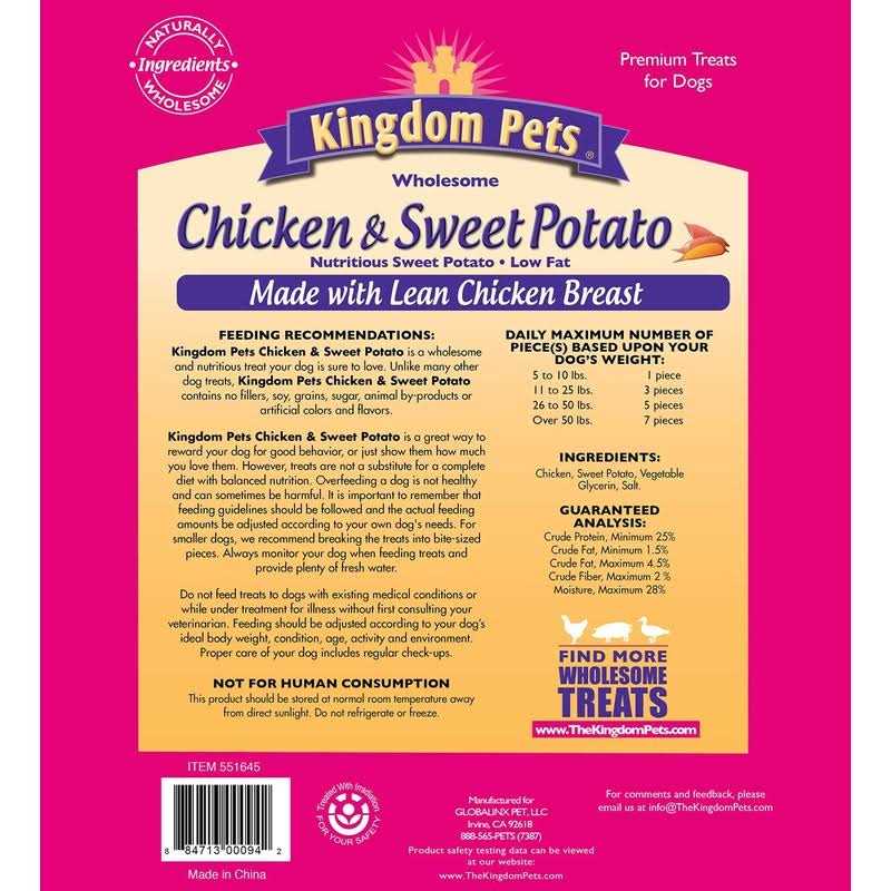 Kingdom Pets Duck & Sweet Potato Jerky Twists - Healthber