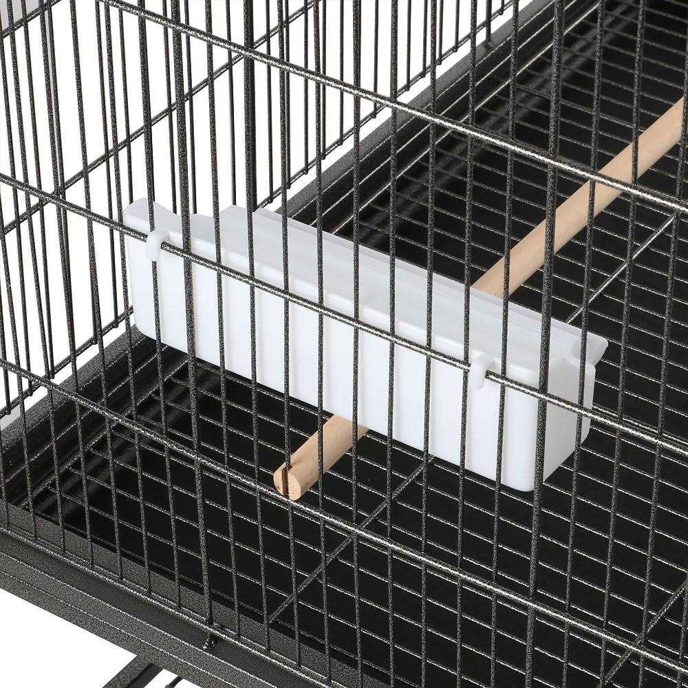 Yaheetech 52-in Rolling Bird Cage - Healthber