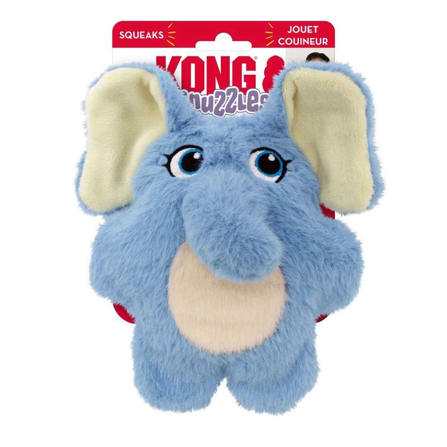 KONG Snuzzles Kiddos Elephant Dog Toy - Healthber