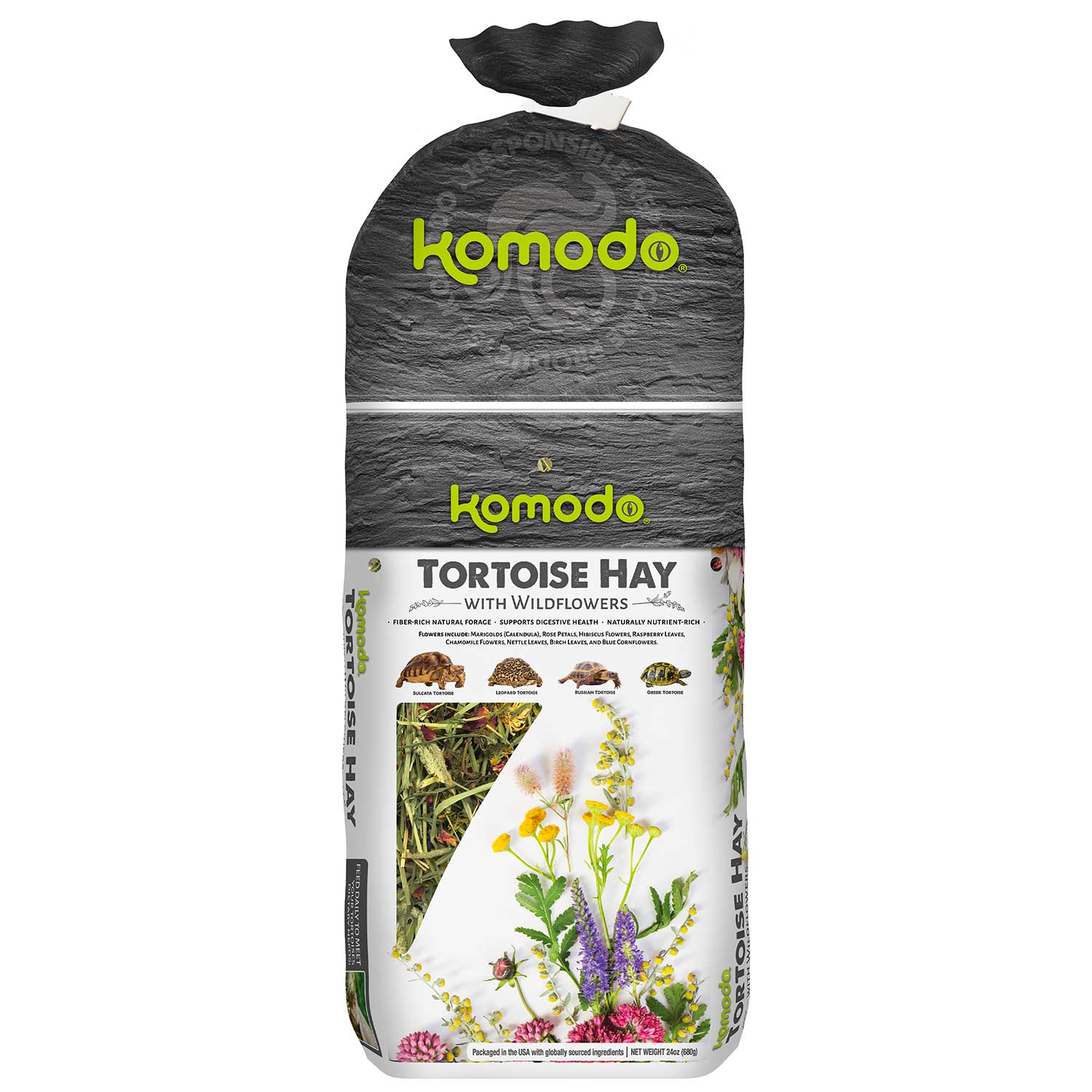Komodo Tortoise Hay - Healthber