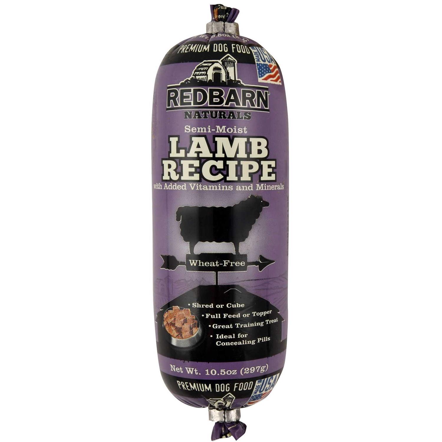 Redbarn Lamb Dog Food Roll - Healthber