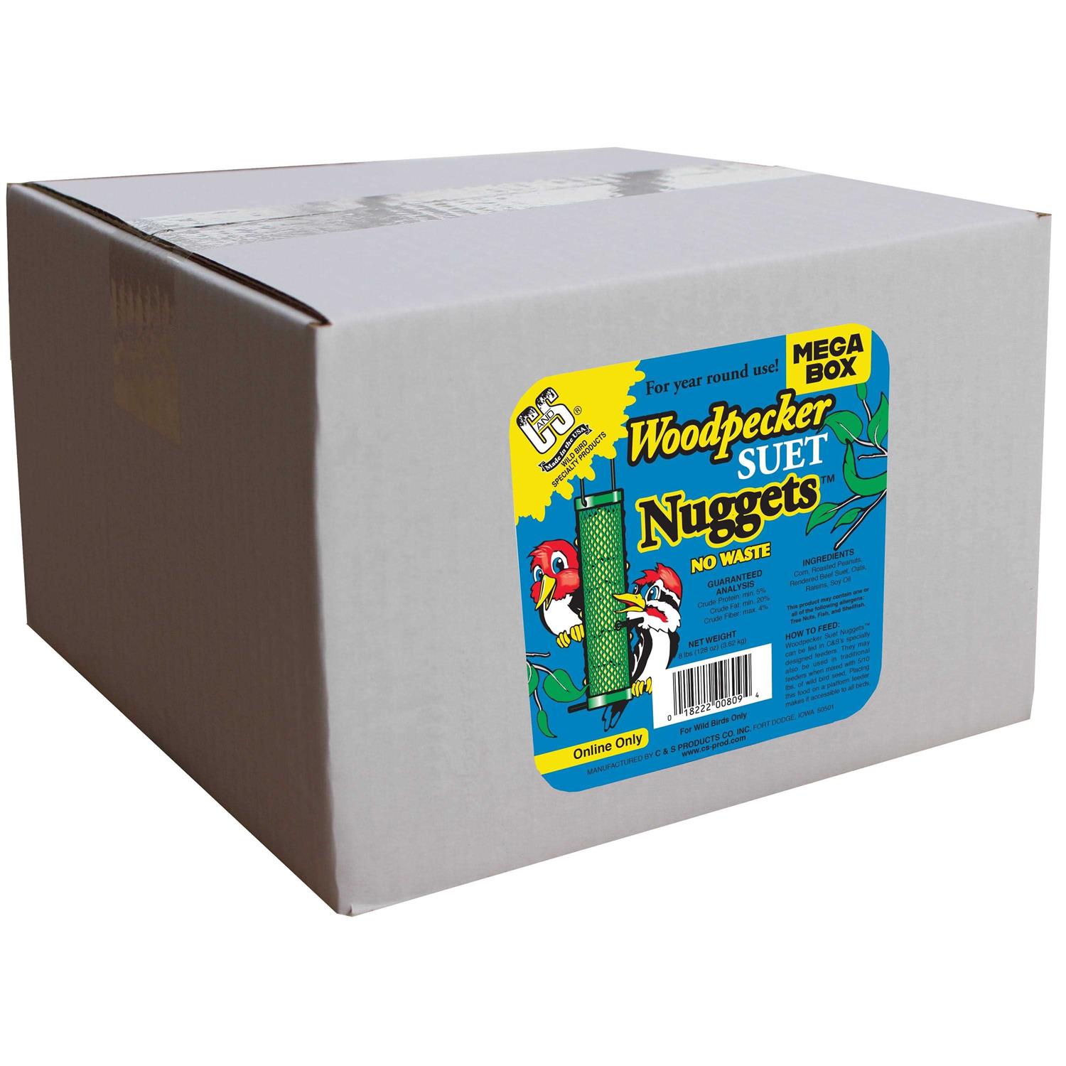 C&s Woodpecker Suet Nuggets No Melt No Waste - Healthber