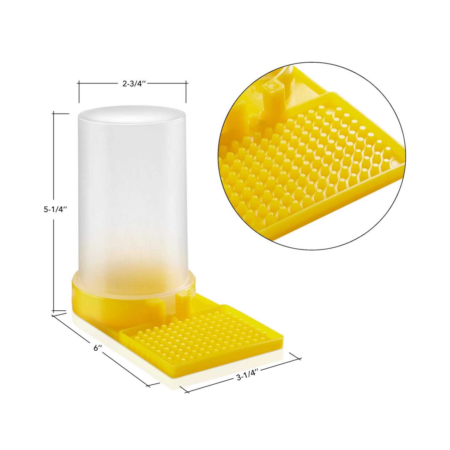 Honey Keeper 2-Pack Beehive Water Dispenser - Healthber