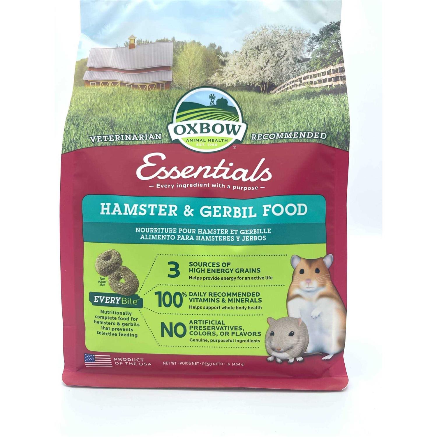 Oxbow Essentials Hamster/Gerbil Food - Healthber