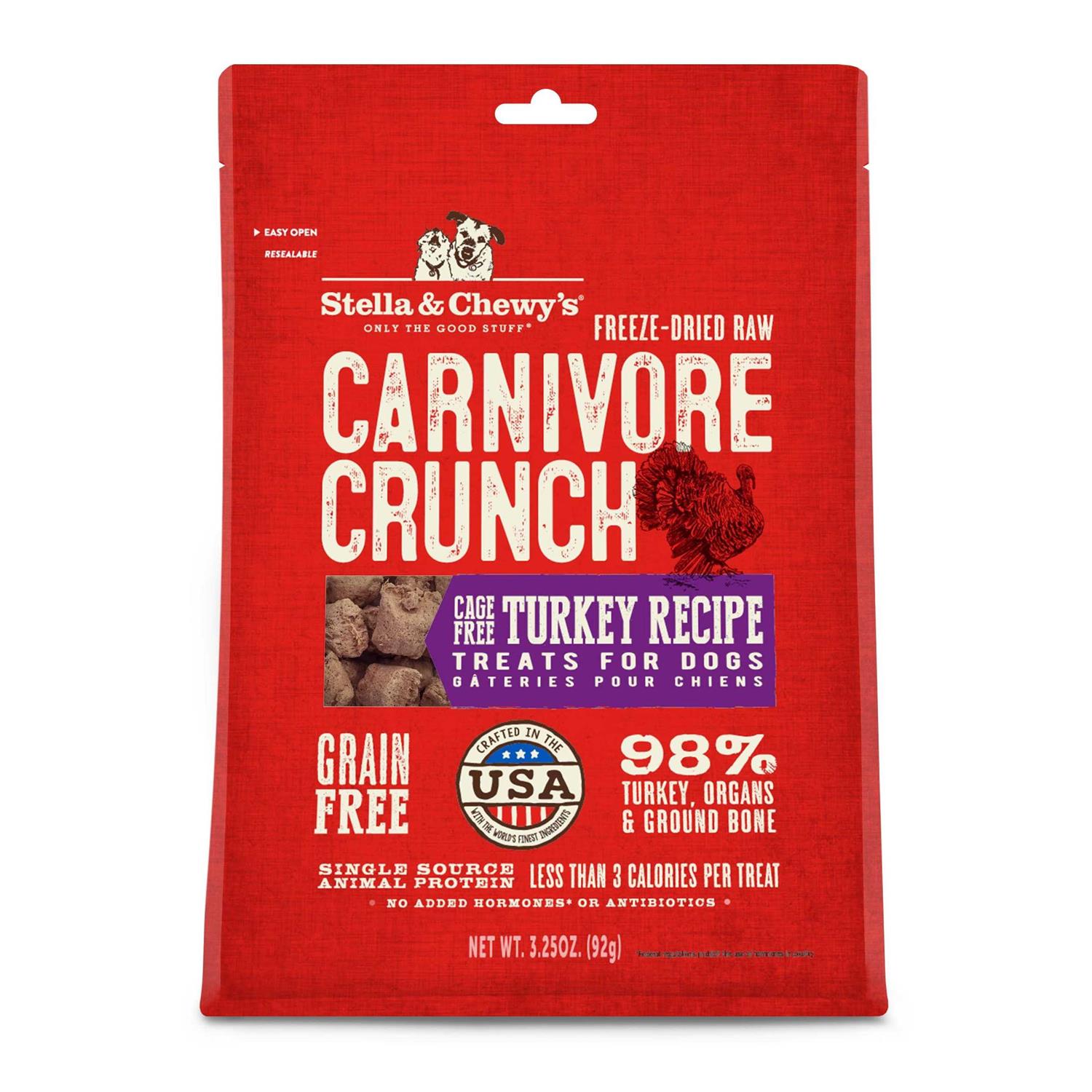 Stella & Chewy’s Carnivore Crunch Dog Treats - Healthber