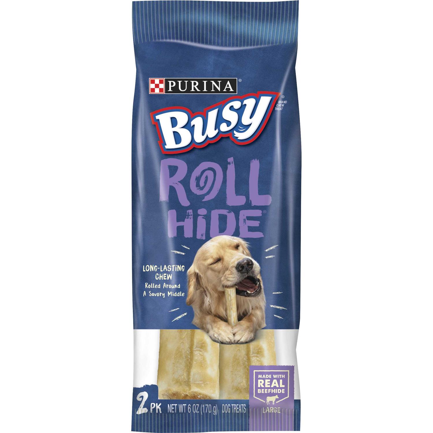 Purina Busy Rollhide Dog Treats - Healthber