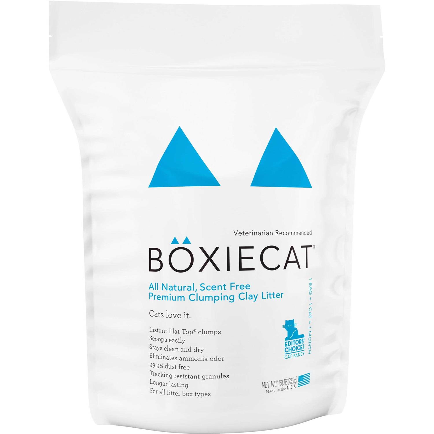 Boxiecat Cat Litter Premium Clumping Clay - Healthber