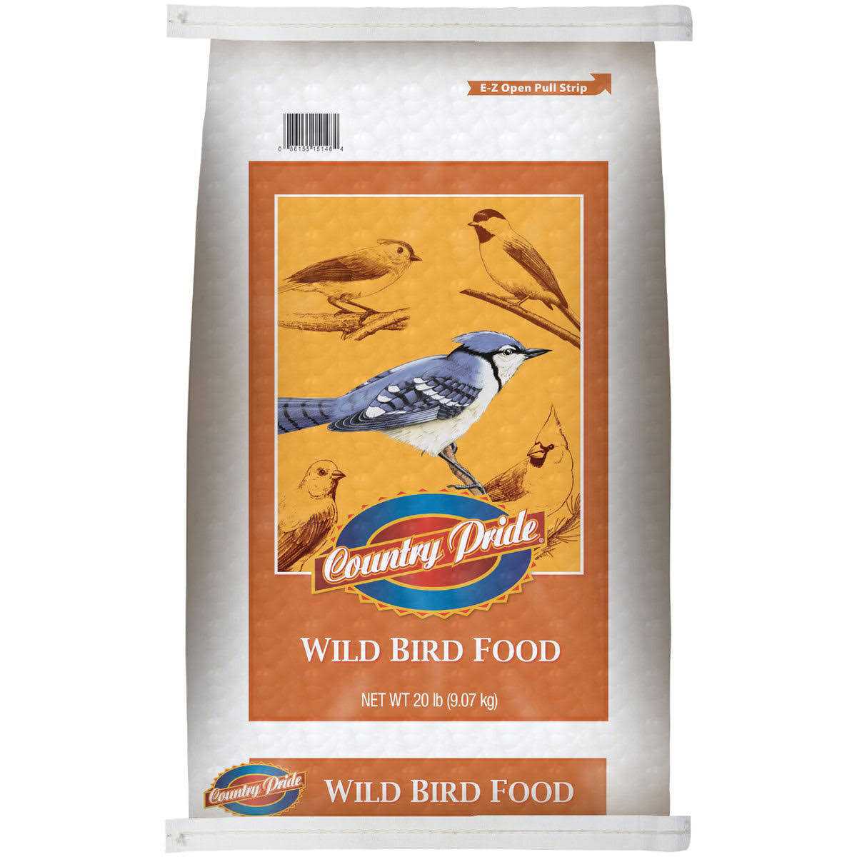 Morning Song Country Pride Assorted Species Grain Products Wild Bird Food 20 lb - Healthber