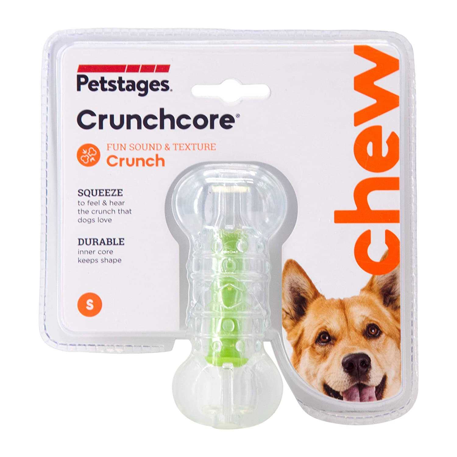 Petstages Crunchcore Bone Dog Chew Toy - Healthber
