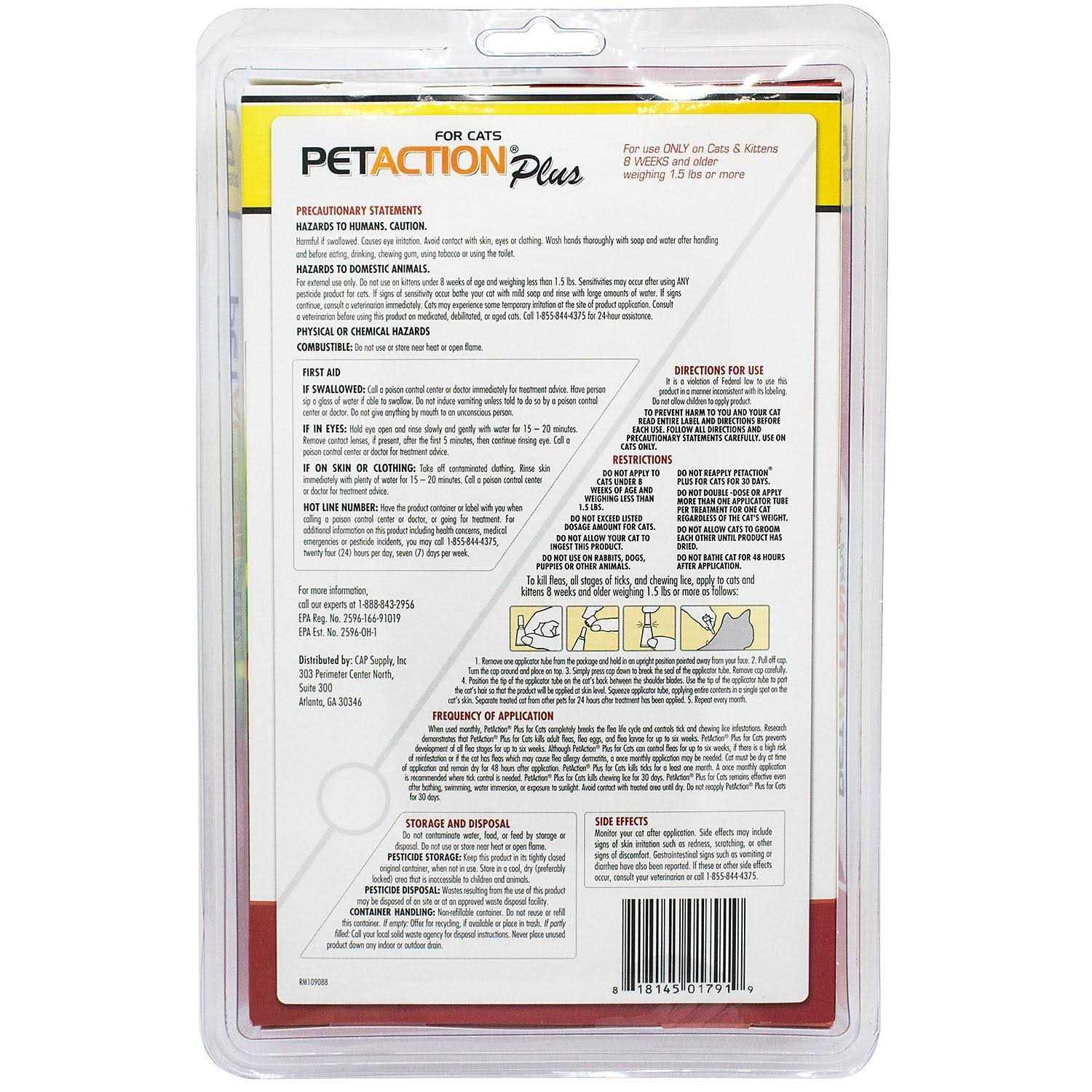 PetAction Plus for Cats and Kittens - Healthber