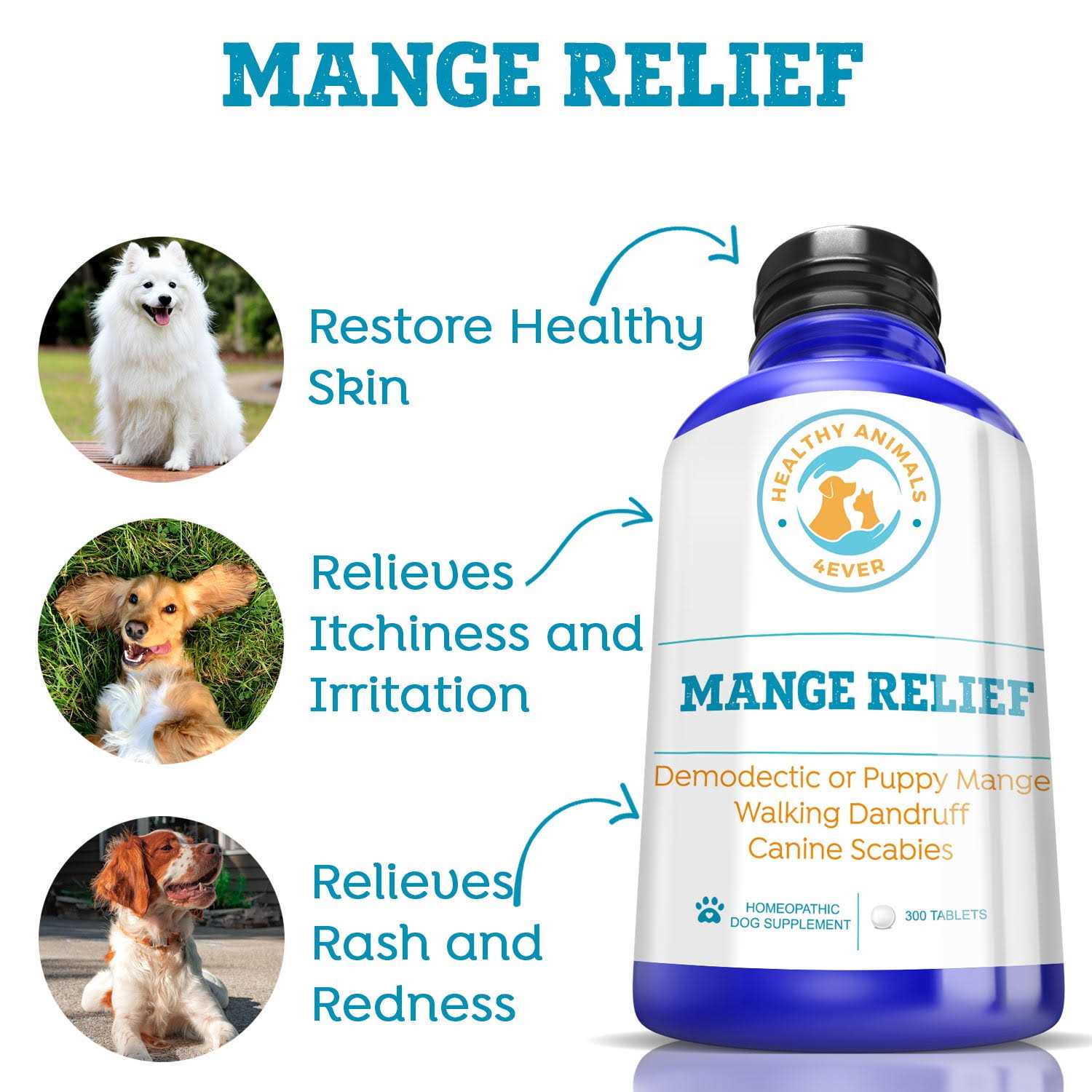 Mange Relief for Dogs Treatment for Itchiness - Healthber