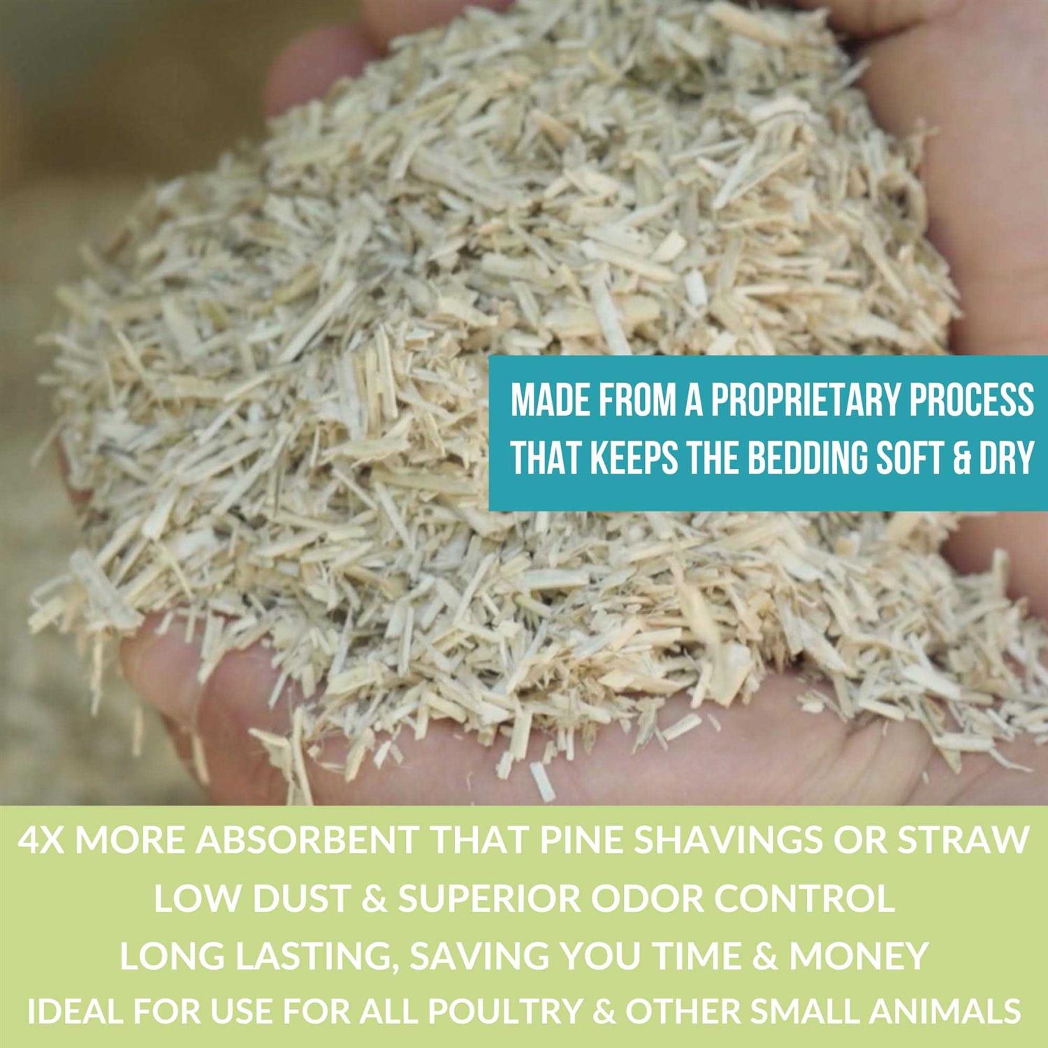 Carolina Coops Hemp Poultry Bedding - Healthber