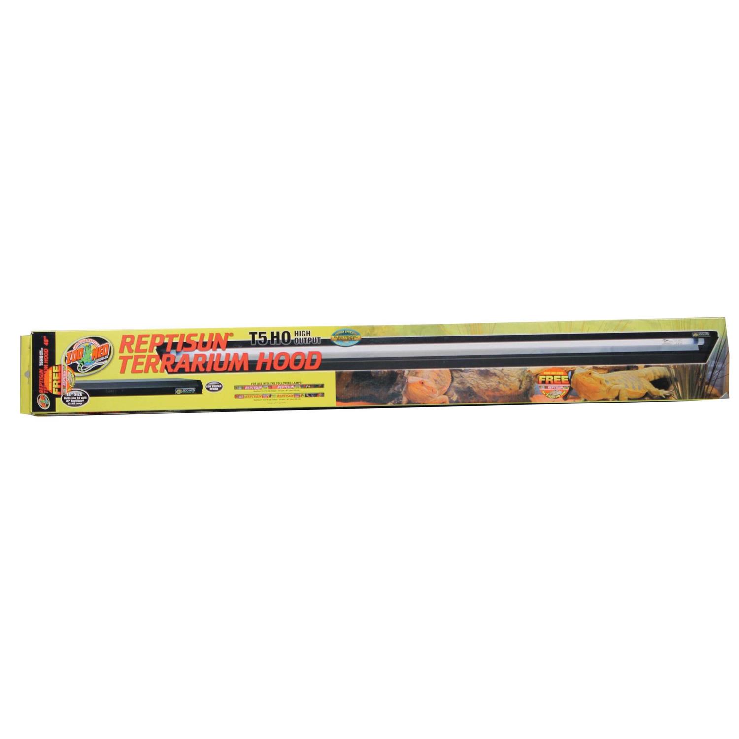 Zoo Med ReptiSun HO T5 Terrarium Hood - Healthber