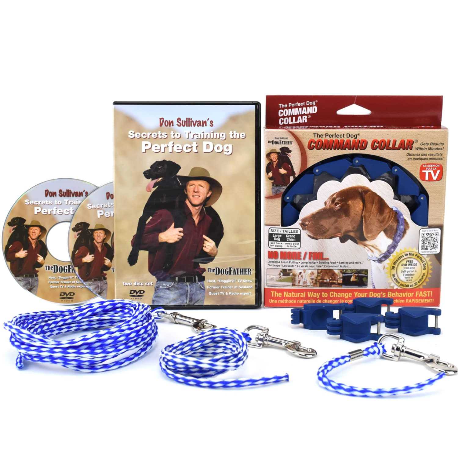 The Perfect Dog Don Sullivan’s Secrets to Training System with DVD Set and command collar - Healthber