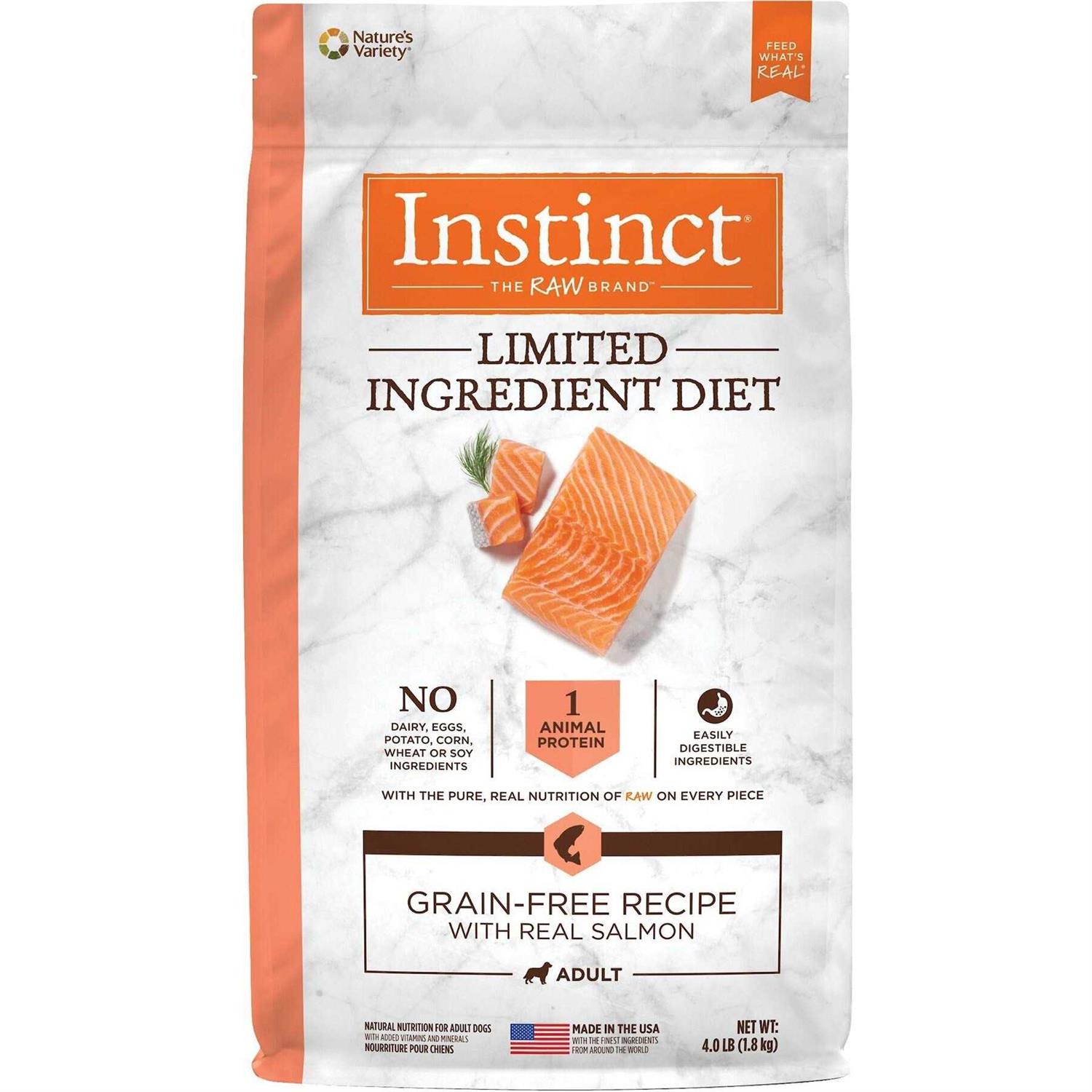 Instinct Limited Ingredient Diet Grain-Free Real Salmon Recipe Dry Dog Food - Healthber