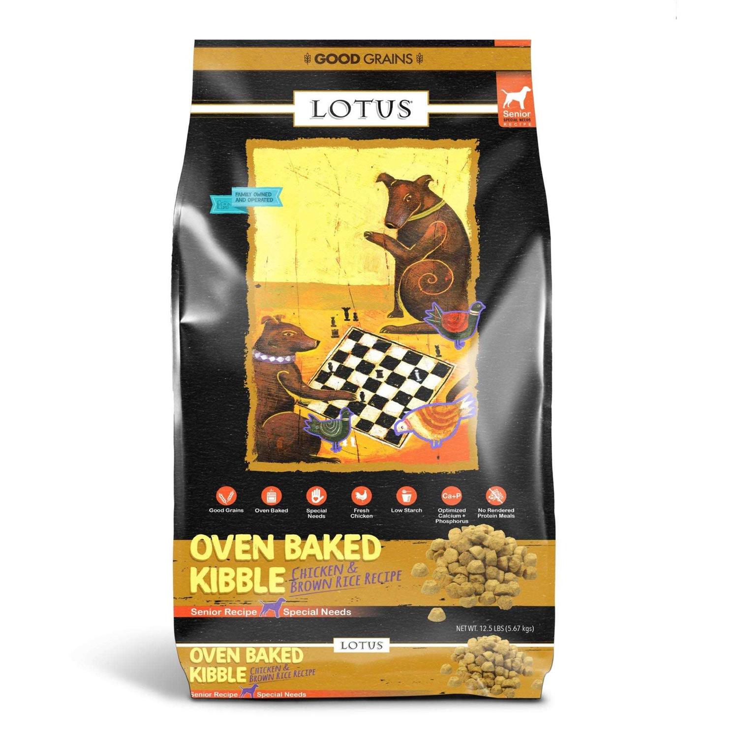 Lotus Dry Senior Dog Food - Healthber