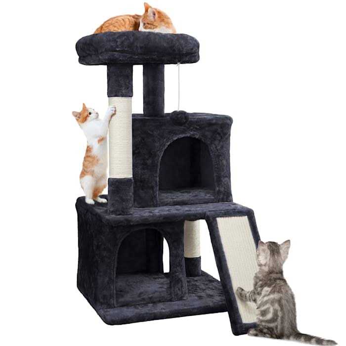 Topeakmart Cat Tree with 2 Condos - Healthber