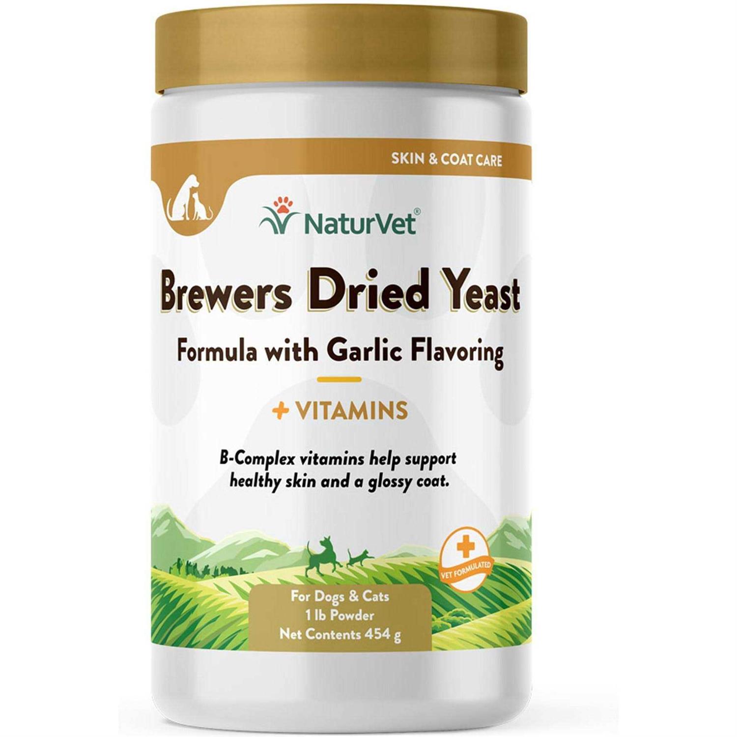 NaturVet Brewer’s Yeast & Garlic Powder - Healthber