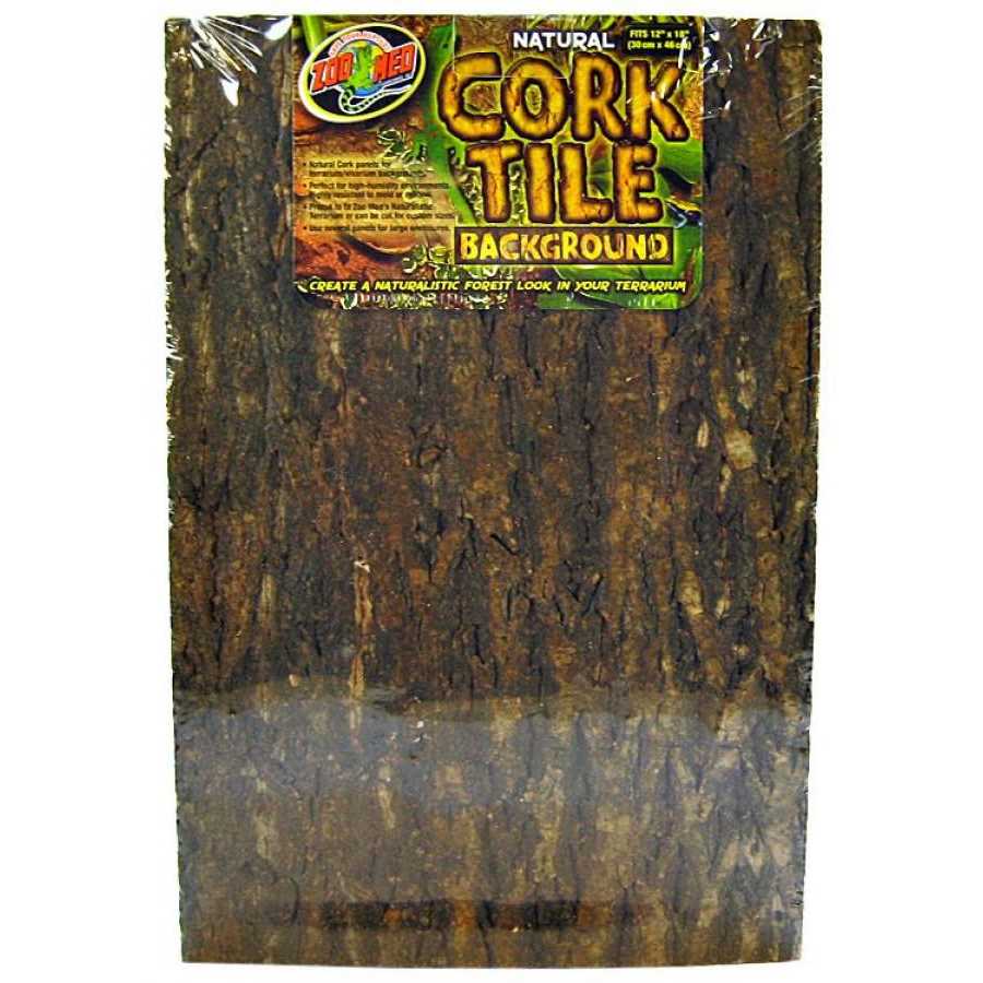 Zoo Med Natural Cork Tile Background - Healthber