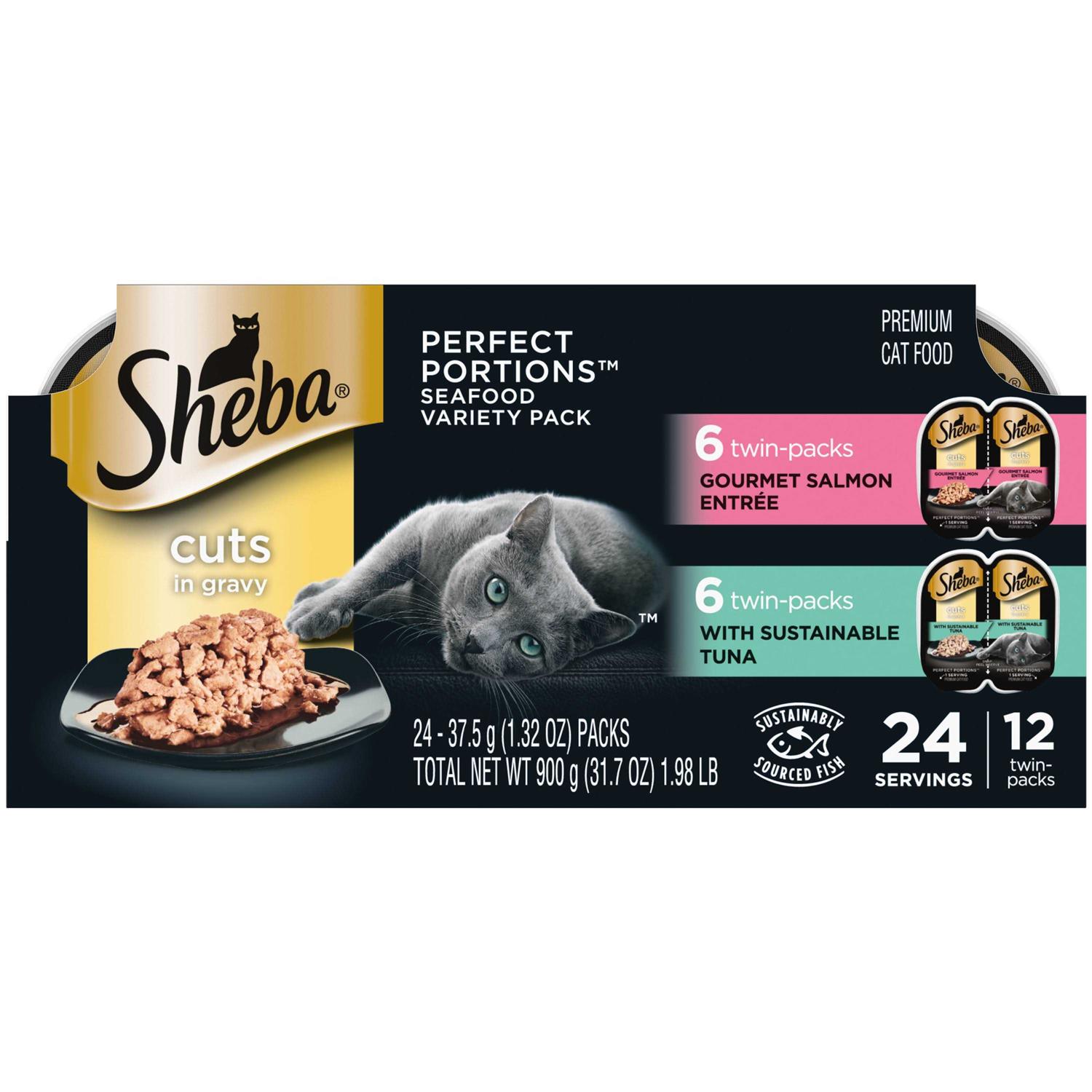 Sheba Perfect Portions Cuts in Gravy - Healthber
